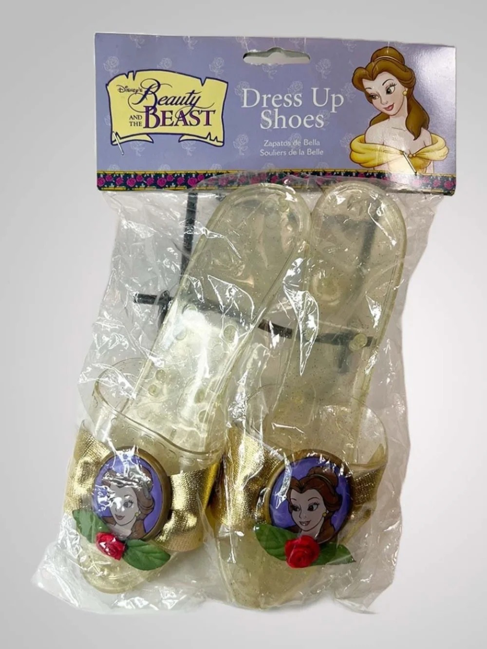 Disney Beauty & the Beast Belle Dress-Up Costume Accessories: Crown, Shoes, Wand